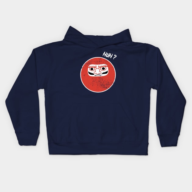 HUH ? Kids Hoodie by ArtStopCreative